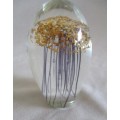 FOR SBENDEN ONLY - STUNNING ART GLASS JELLYFISH PAPER WEIGHT