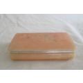 FOR JENNYPR ONLY - VINTAGE 1950`s ALABASTER KEEPSAKE/JEWELLERY BOX MADE IN ITALY