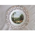 LORD NELSON WARE DISPLAY PLATE WITH WALL HANGER - TURNER `CROSSING THE BROOK`