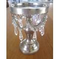 DECORATIVE SILVER METAL CANDLE HOLDER MADE IN INDIA