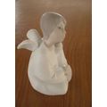 Vintage Nao Lladro angel/Cherub with tamborine