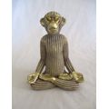 LOVE THIS FELLA!!  GOLD CERAMIC MONKEY IN YOGA POSE.  REMINDS YOU TO BREATHE ON HECTIC DAYS!