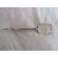 VINTAGE SILVER PLATED CAKE/PASTRY TONGS - ORNATE AND STURDY