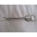 VINTAGE SILVER PLATED CAKE/PASTRY TONGS - ORNATE AND STURDY