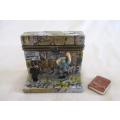 RARE - THE JACOB ROSENTHAL JUDAICA COLLECTION WAILING WALL (SIGNED YITZY ERPS) PORCELAIN CARD HOLDER