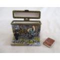 RARE - THE JACOB ROSENTHAL JUDAICA COLLECTION WAILING WALL (SIGNED YITZY ERPS) PORCELAIN CARD HOLDER