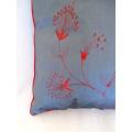 A striking, quality embroidered cushion