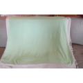 A Minty fresh idyll - throw, cushion and two Royal Alberts