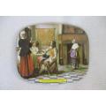 Six quality Worcester ware Savoy Cocktail Mats/Coasters depicting paintings by Dutch Masters