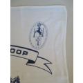 Very unusual vintage 1976 cloth (signed) of the King`s Troop Royal Horse Artillery