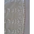 Old lace and roses - delicate shawl to wear or drape