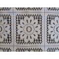 A beautiful very large lace table cloth/throw - 2.5m x 1.5m