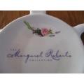 Pretty larger size Margaret Roberts teabag holder/teaspoon rest/ wall plaque