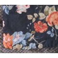 A very pretty soft floral shawl/throw with lovely roses