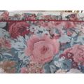 Two lovely large cushion covers with pretty pink roses design