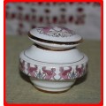 GREEK PERFUME PORCELAIN CONTAINER VINTAGE EOLOS (D)