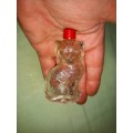 Rare vintage glass cat perfume bottle
