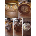 Very large vintage double Bell alarm clock with great overall patina. Not in working order