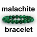 10 mm beads. Malachite bracelet 100% genuine.18 cm High polished. Attract abundance.Crystal stone.