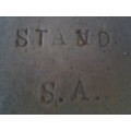 VINTAGE RAILWAY CABSIDE PLATE NO.3401 OF CLASS 25NC IN GOOD CONDITION