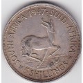1947 UNION OF SOUTH AFRICA 5 SHULLING