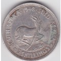 1948 UNION OF SOUTH AFRICA FIVE SHILLING