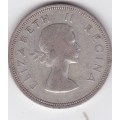 TWO 1957 UNION OF SOUTH AFRICA TWO AND A HALF SHILLING