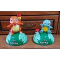 2 x Pokemon battery-operated talking figures - sold together as one lot
