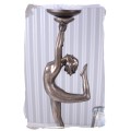 Art Deco table lamp "snake Dancer"