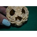 Early 20th century chinses puzzle ball min of 5 balls