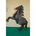 Very old large 7.8kg BRONZE  horse beautiful patina..very..old