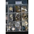 Box of watch spares as per pic
