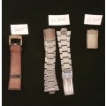 OMEGA watch clasps and strap