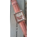 Lovely Marc and son pink ladies watch quartz- germany
