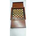 Antique Whittington Travelling Chess Board Circa 1890