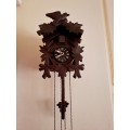 23,5cm tall cuckoo clock working