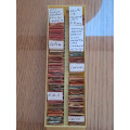 box of 100`s,  sorted and originally packed new vintage watch balance staffs