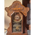 E. Ingraham 1805-1885 working gingerbread clock beautiful detail