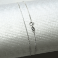 Atenea Add a Dangle super fine 40cm 925 sterling silver chain for dangle pendants 1mm link width