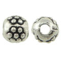 100 * Alloy Spacer Beads, Round, 4mm, hole 1mm