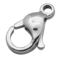 Stainless Steel Lobster Claw Clasps, 304 stainless steel, 9x6mm
