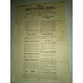 BOER WAR `MAFEKING MAIL` PRINTED NOVEMBER 21sT 1899. No 15