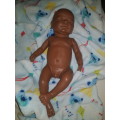 RARE FIND AFRICAN NEWBORN BABY BOY DOLL