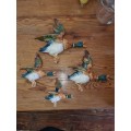 RARE!!! Complete set of antique FLYING DUCKS,by Beswick