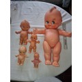 Vintage Kewpie doll collection