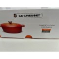 Le Creuset Signature Oval Casserole - 31cm/6.3L - Flint