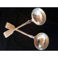 Antique Silver Ladles - Full Hallmarks - 1836 - 135 Grams