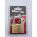 Brand New Master Lock Brass 50mm Padlock 150D