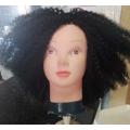 Kinky Clip In Curly Hair Looks Natural  colour #1 same day processing