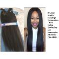 FULL HEAD Brazilian Straight 26" Wefts & Top Closure Quality HIgh Temp 6 Colours same day dispatch